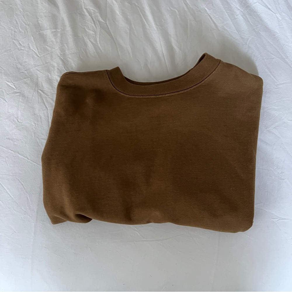 Talentless Tan Heavyweight Crewneck